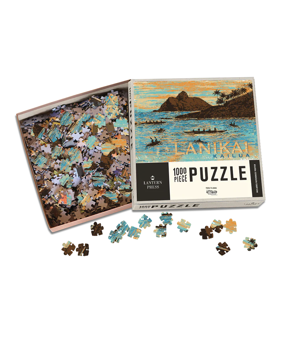 Paddle To Lanikai - 1000 Piece Puzzle