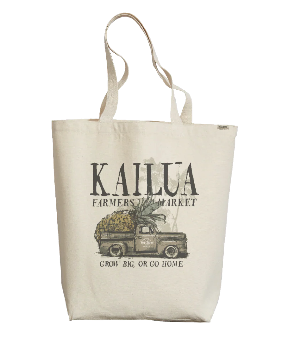Pineapple Pickup - Natural Weekend Tote