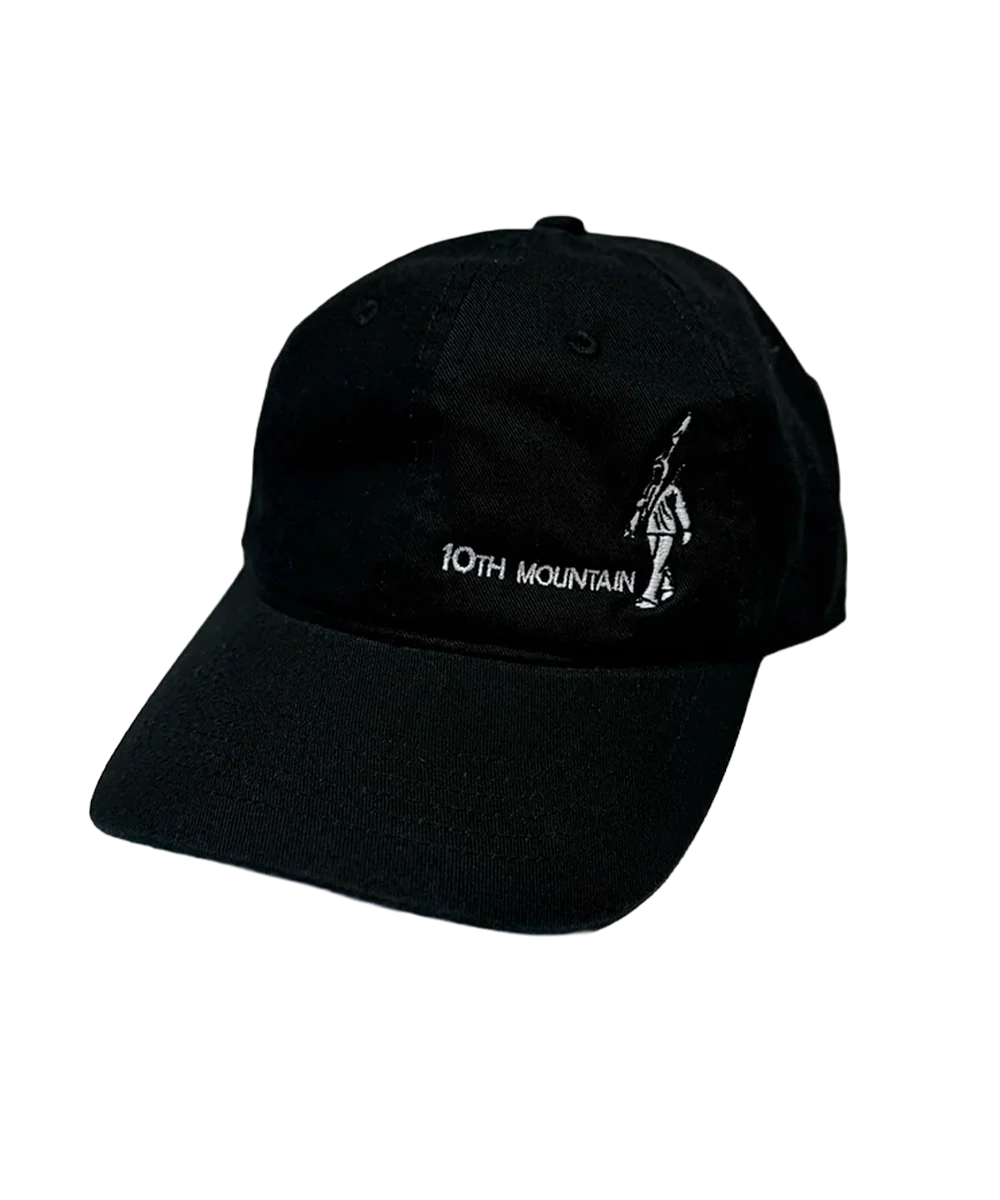 Ski Trooper - Black Twill Hat