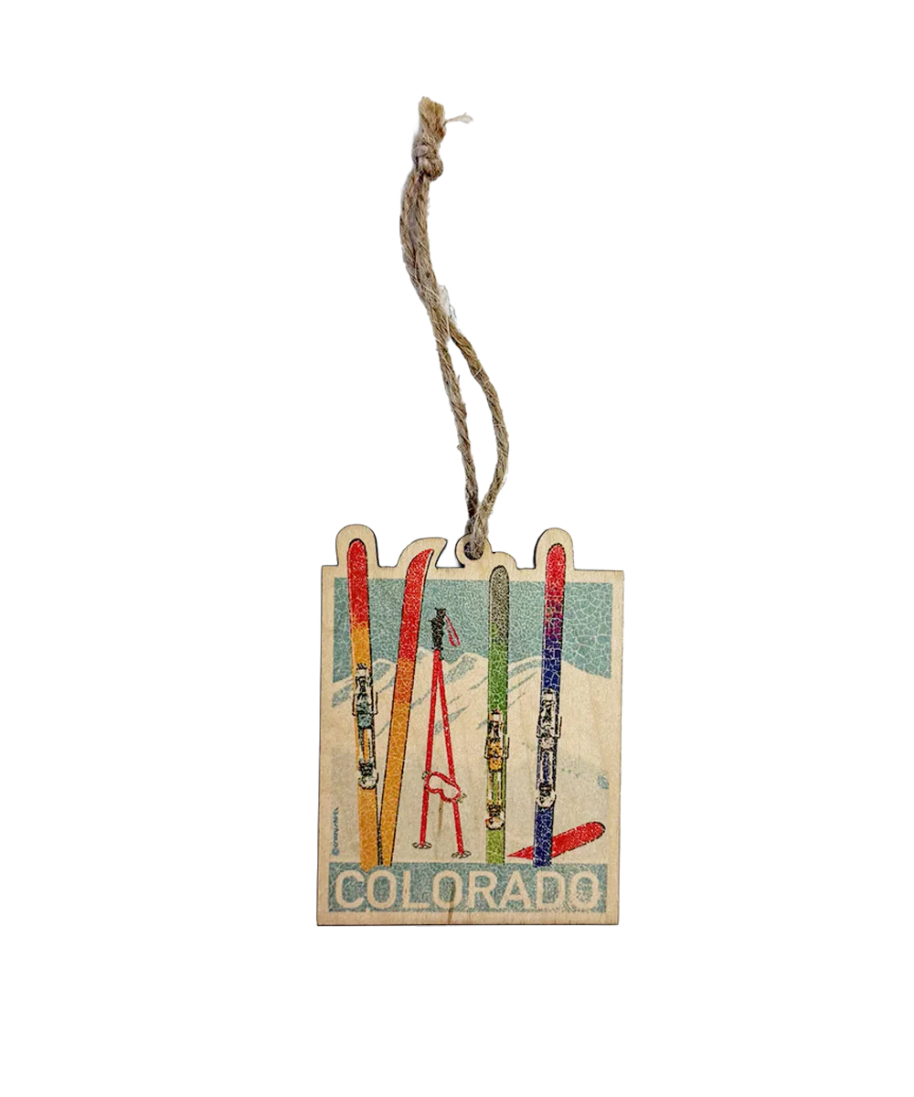 Vail Skis - Maplewood Ornament