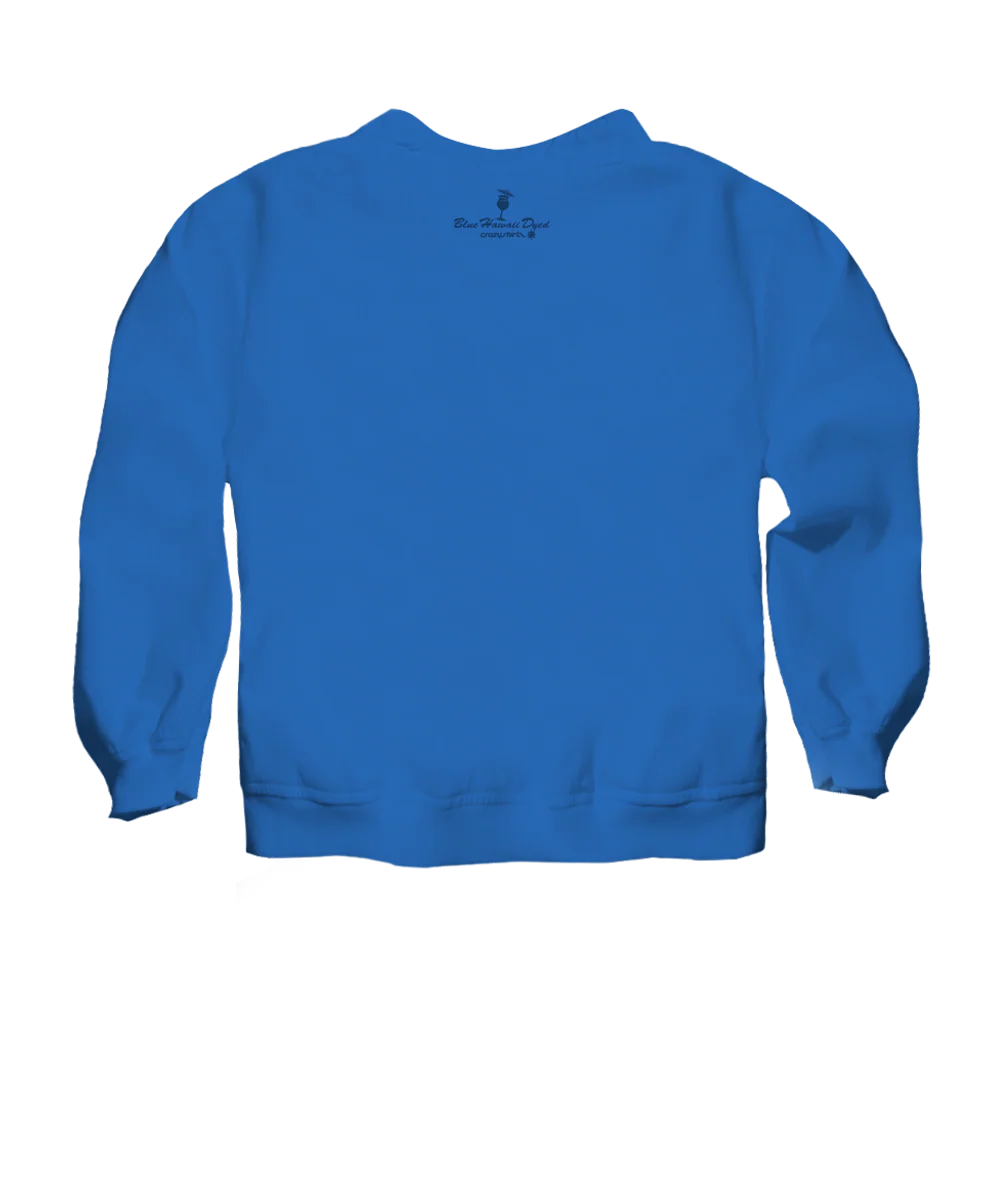 Hauoli - Blue Hawaii Dyed Long Sleeve Lightweight Pullover - Image 4