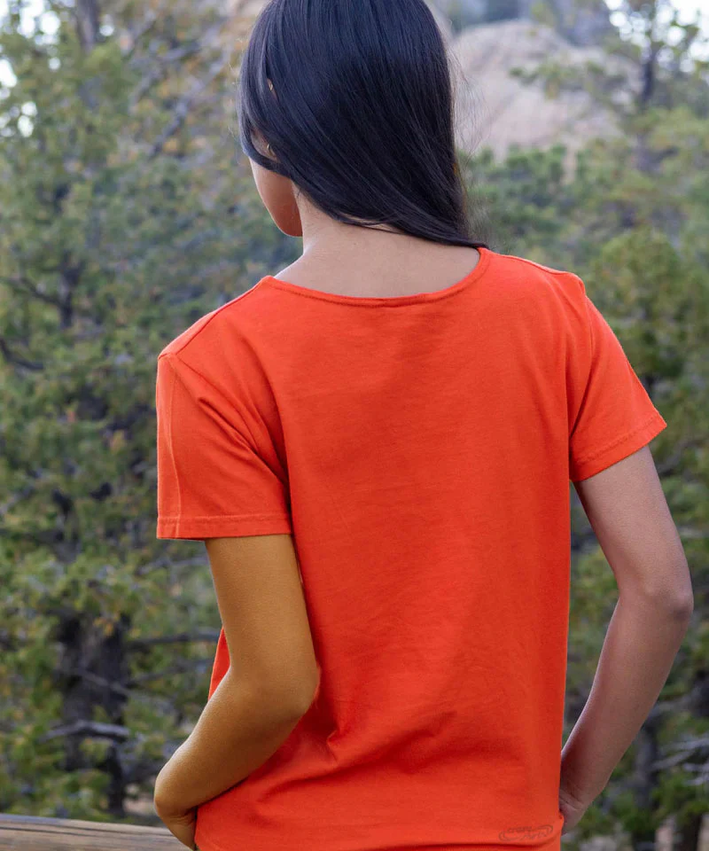 Humu Surf - Paprika Short Sleeve Scoop Neck T-Shirt - Image 3