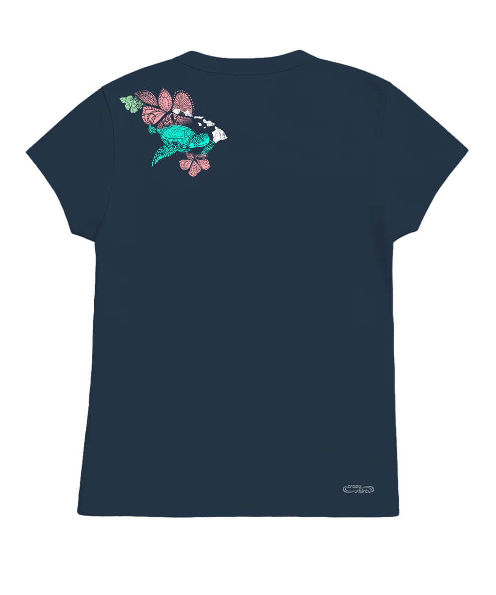 Island Honus - Navy Short Sleeve Crewneck T-Shirt - Image 4