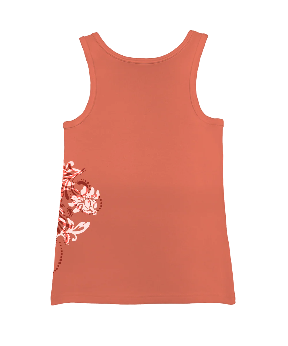 Leihua - Coral Sleeveless Island Breeze Tank - Image 4