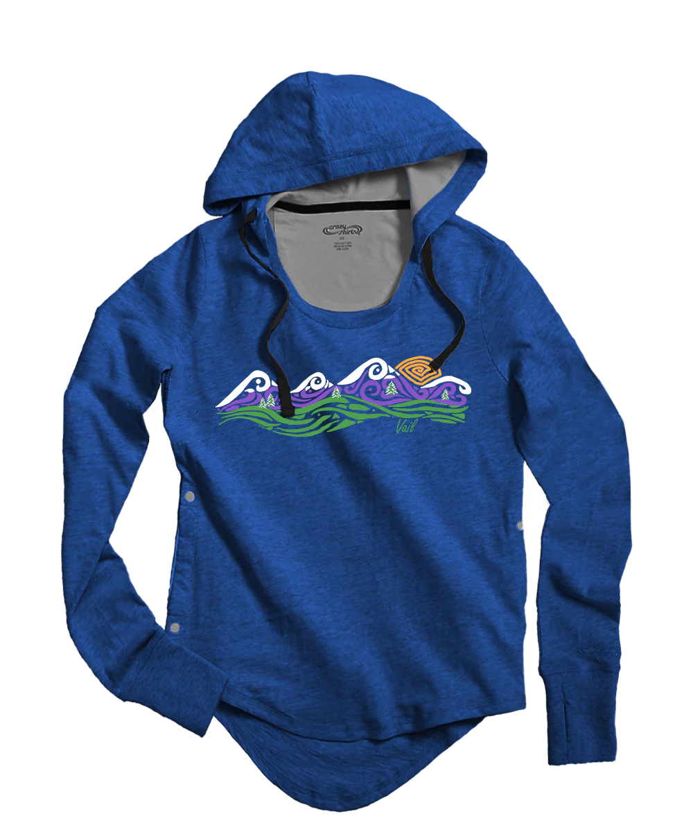Mountain Band - Midnight Long Sleeve Harmony Hooded T