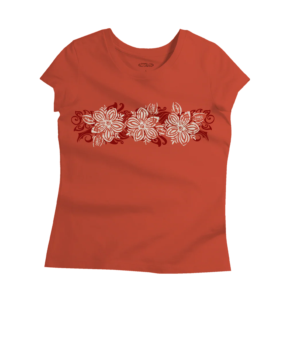 Nani Walei - Paprika Short Sleeve Pima T-Shirt