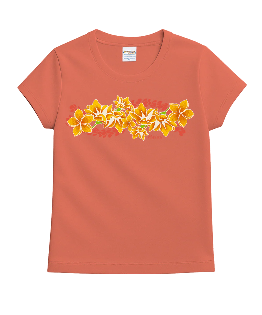 Puakenikeni - Coral Short Sleeve Crewneck T-Shirt