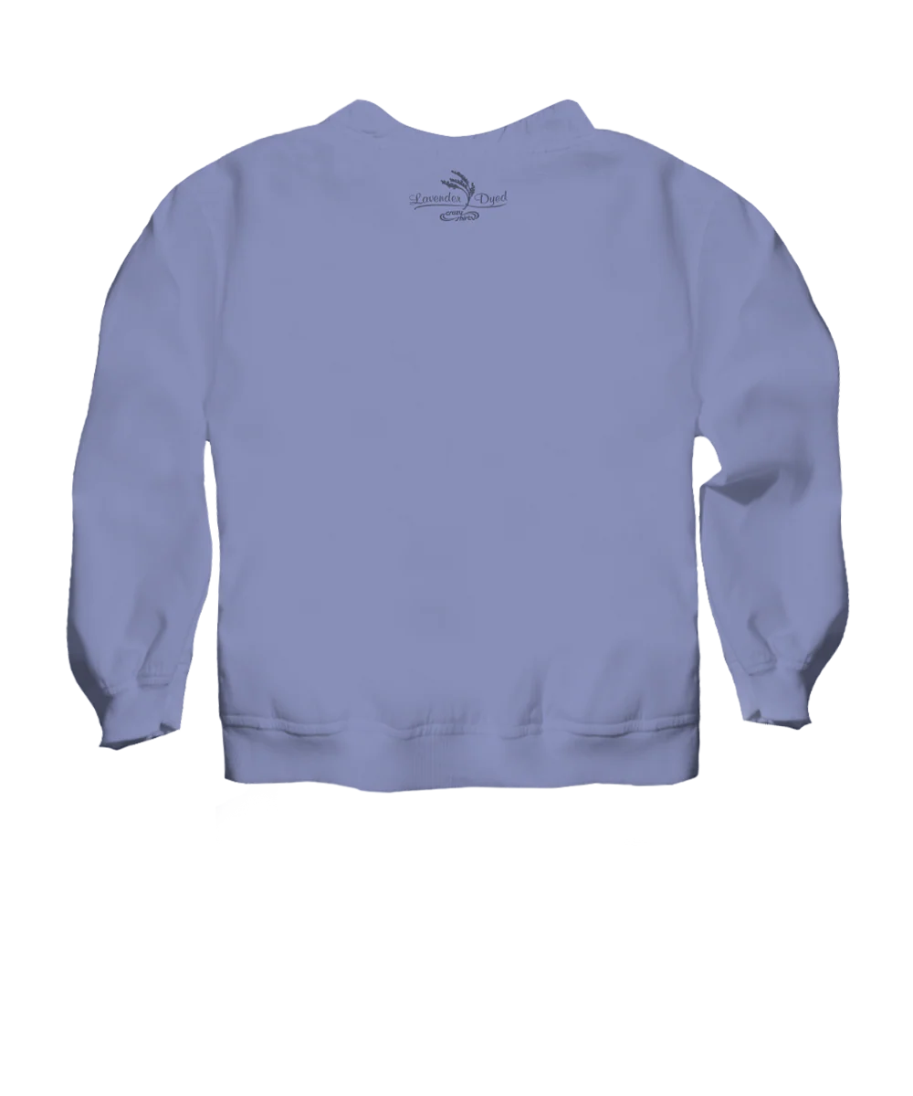Retro Vail Lavender Dyed Long Sleeve Lightweight Pullover - Image 4