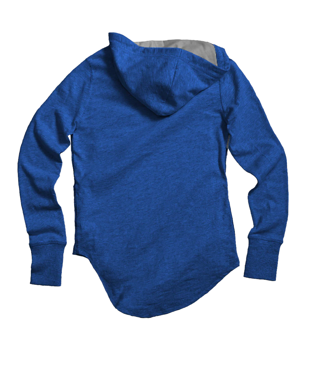 Sailing The Bay - Midnight Long Sleeve Harmony Hooded T - Image 4