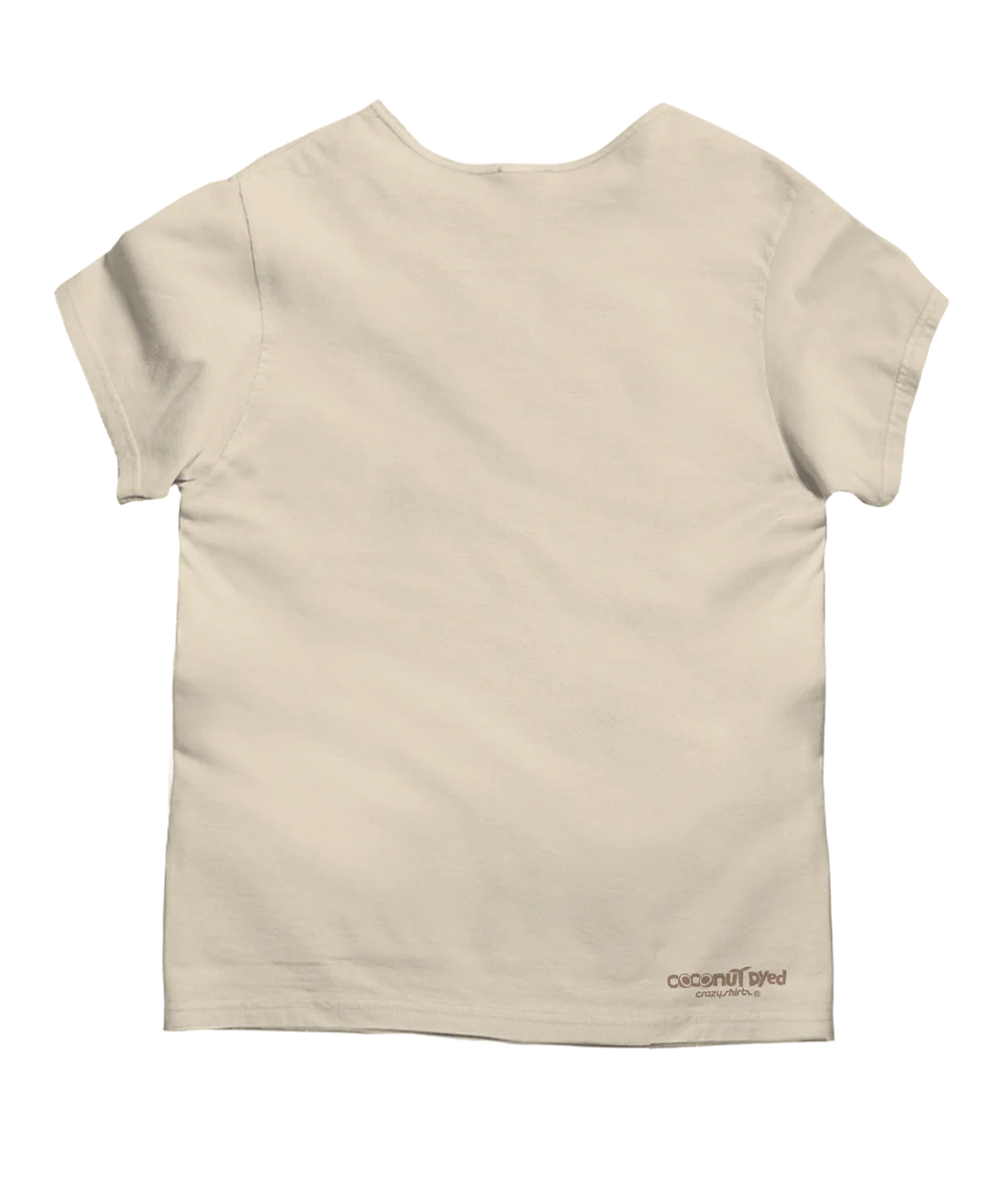 Tribal Pottery - Coconut Dyed Short Sleeve Scoop Neck T-Shirt - Image 4
