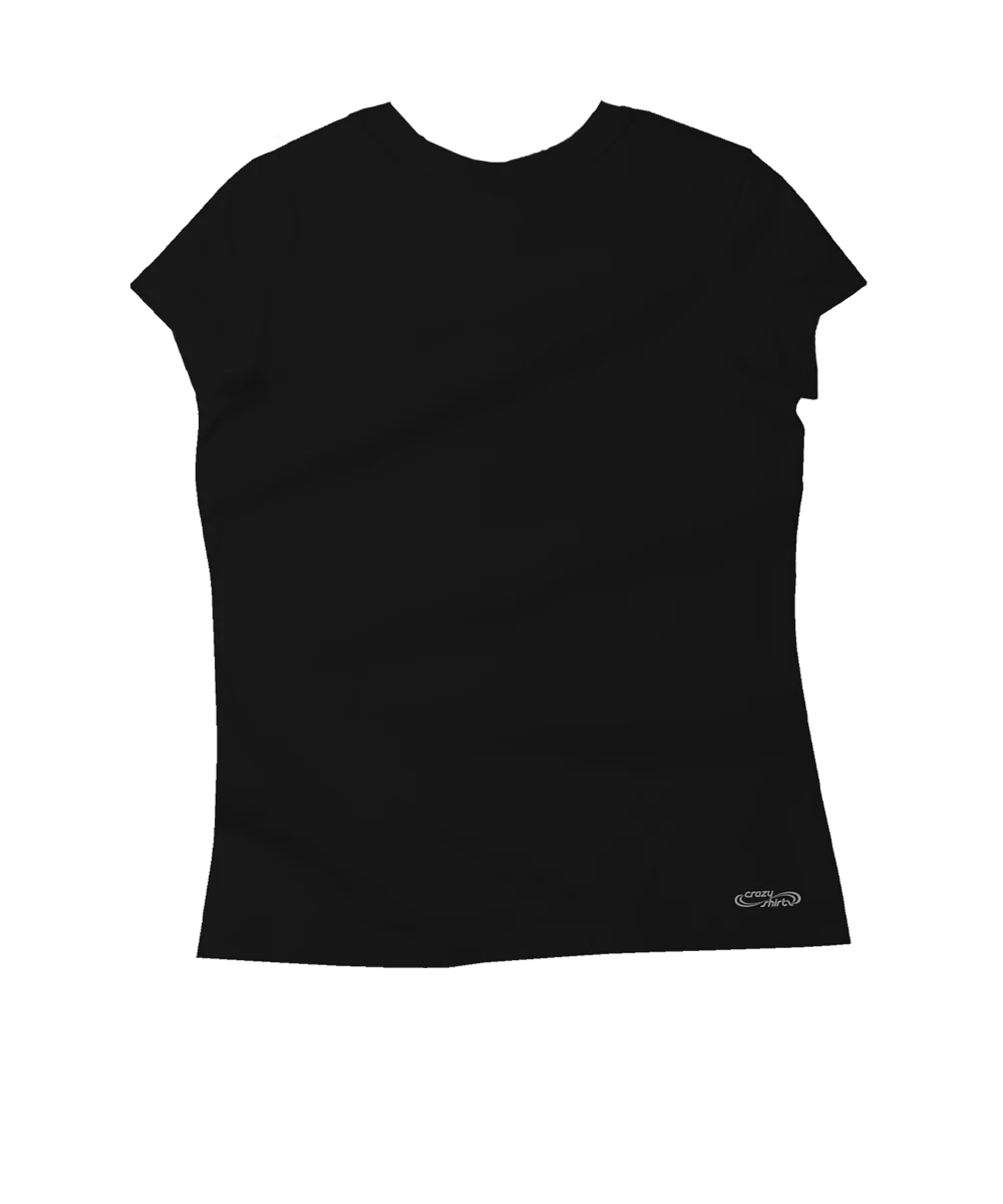 Turtle Lights - Jet Black Short Sleeve Pima T-Shirt - Image 4